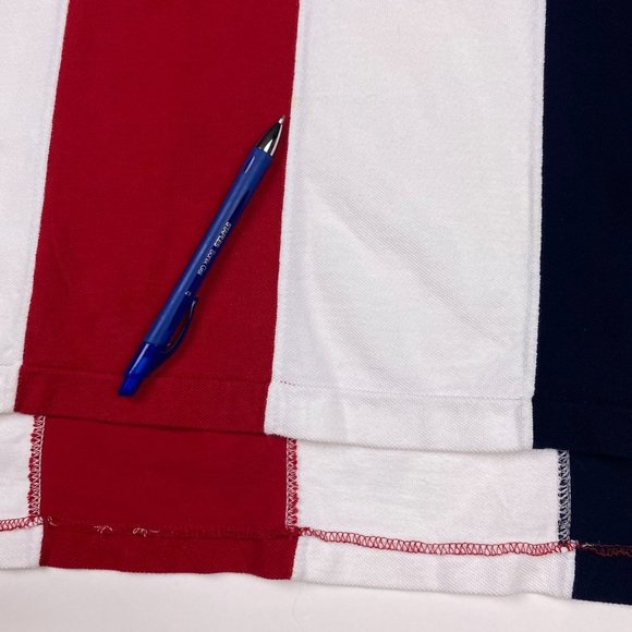 Vintage Y2K Thunderbirds Polo Shirt Men's Large Cotton Planes fighter Jets - Picture 10 of 11